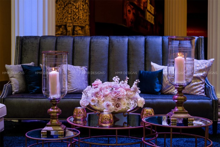Luxe-sofa-and-side-tables-from-hmr-designs-for-a-chicago-wedding-at-field-museum