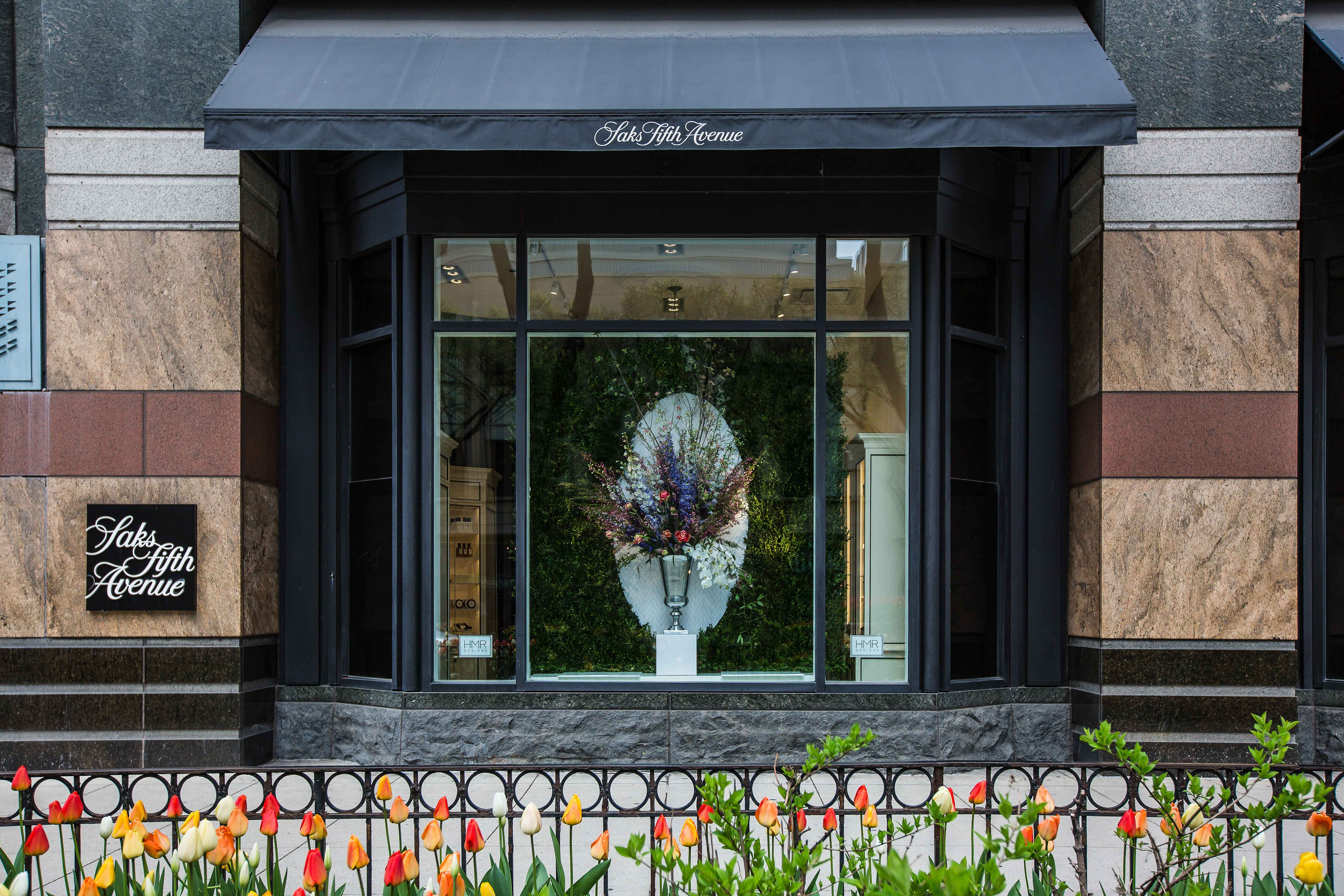 One of two window displays by HMR Designs. Photo by: Spoon Photo & Design