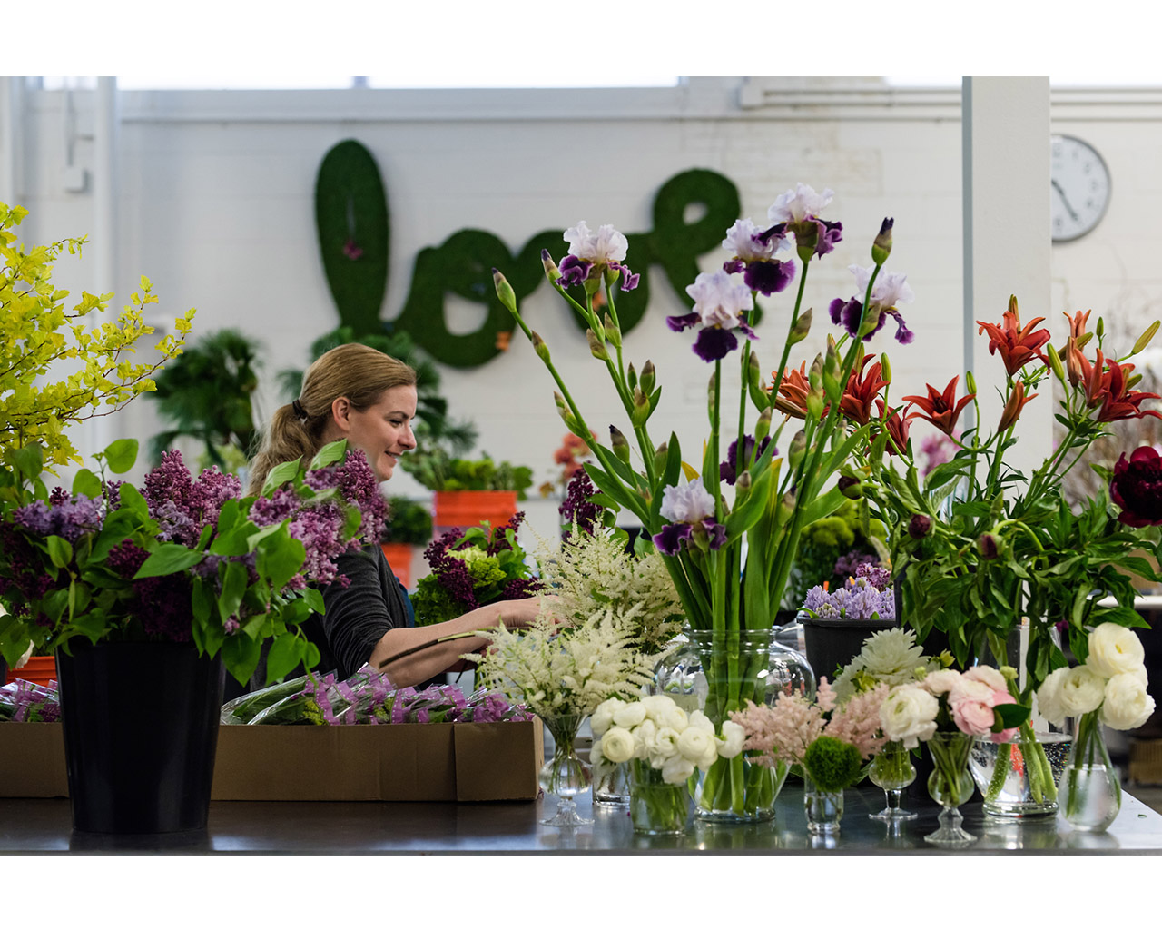 The HMR Designs Floral Design Studio in Chicago