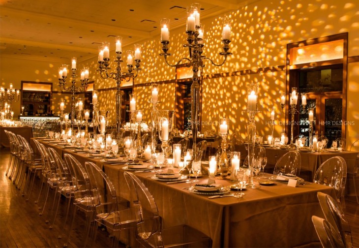 candlelight-and-wall-projections-create-a-magically-lit-wedding--reception-at-ivy-room-chicago